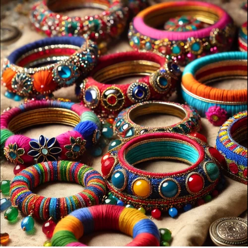 Thread Bangles