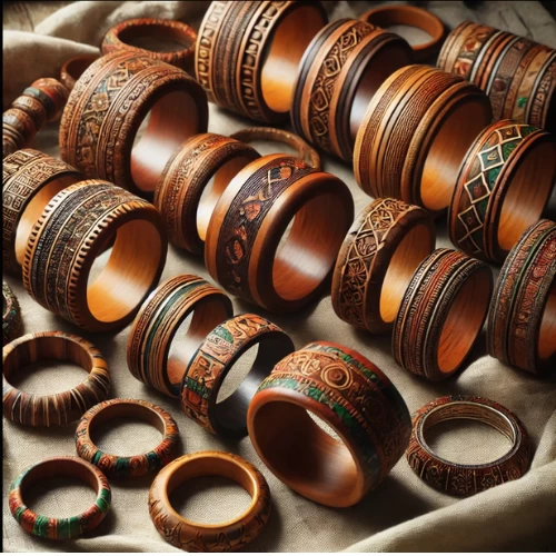 Wooden Bangles